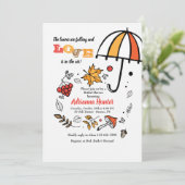 De Uitnodiging van de Elementen van de Douche van (Staand voorkant)