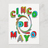 De Uitnodiging van de Fiesta van Cinco DE Mayo - (Voorkant)