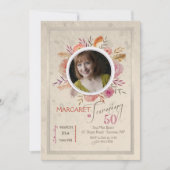 De Uitnodiging van de Foto van de Gloed van de (Voorkant)