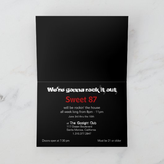 De Uitnodiging van de Foto van de Partij van de (Binnen)