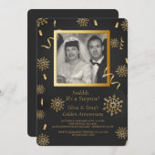 De Uitnodiging van de Foto van de Viering van de (Voorkant / Achterkant)