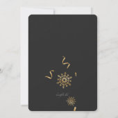 De Uitnodiging van de Foto van de Viering van de (Achterkant)