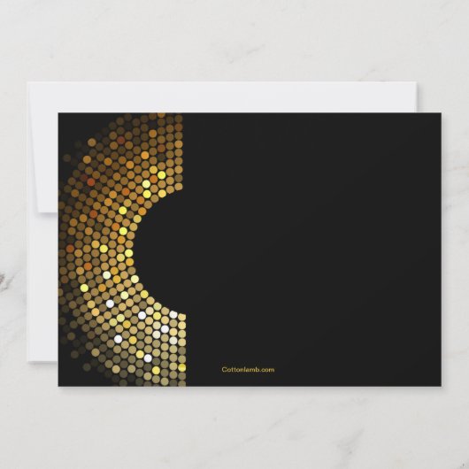 De Uitnodiging van de Foto van het Afstudeerder (Achterkant)