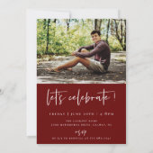 De Uitnodiging van de Foto van het Afstuderen Scri (Achterkant)