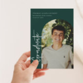 De Uitnodiging van de Foto van het Afstuderen Scri