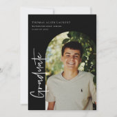 De Uitnodiging van de Foto van het Afstuderen Scri (Voorkant)
