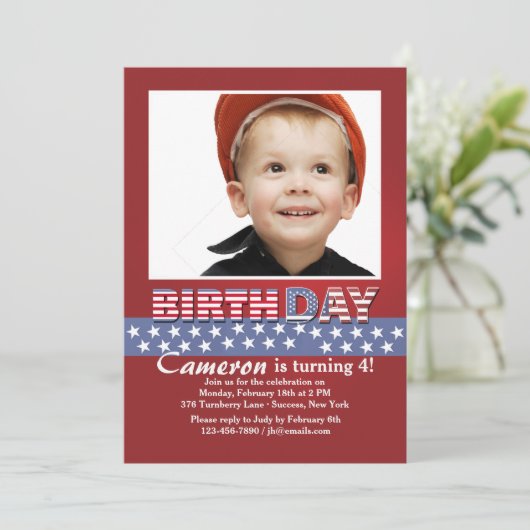 De Uitnodiging van de Foto van sterren en van (Staand voorkant)