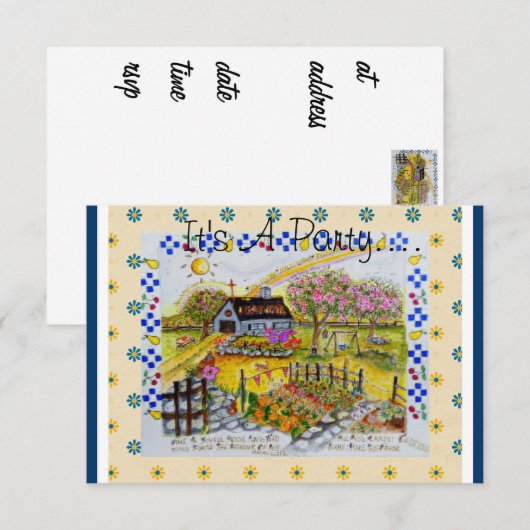 De uitnodiging van de Heer (Voorkant / Achterkant)