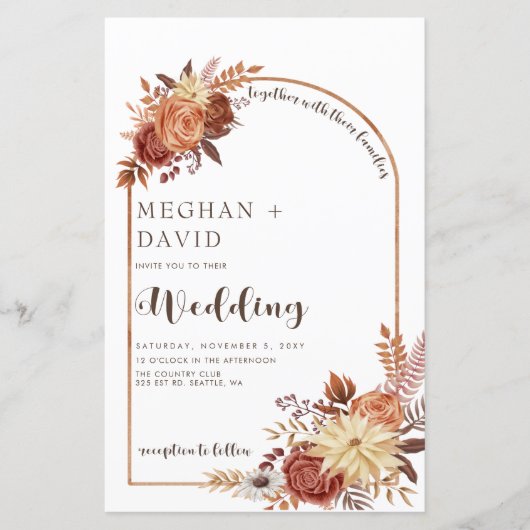 De Uitnodiging van de Herfst van de Band van het M (Voorkant)