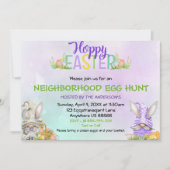 De Uitnodiging van de Jacht van de paasjacht van d (Voorkant)