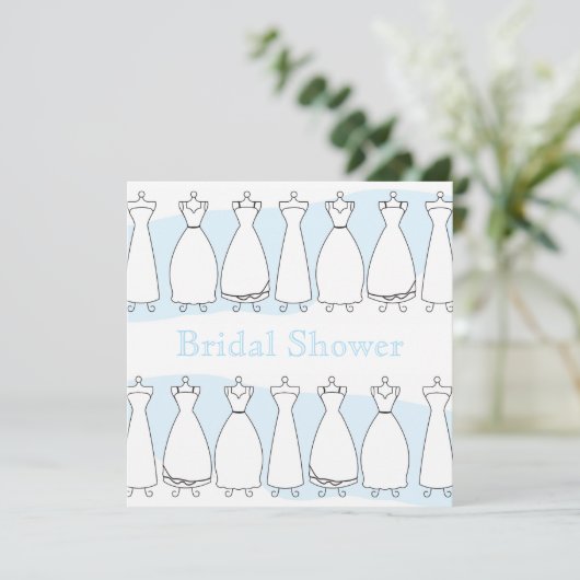 De Uitnodiging van de Kleding van het Huwelijk van (Staand voorkant)