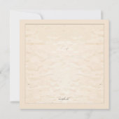 De Uitnodiging van de Kroon van de pompoen (Achterkant)