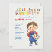 De Uitnodiging van de Kunstenaar van het kind (Voorkant)