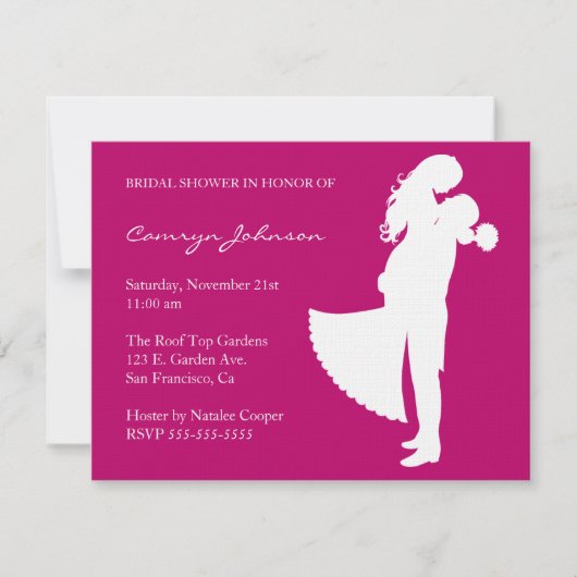 De uitnodiging van de Lillee Rue (Voorkant)