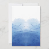 De uitnodiging van de Monster om de verjaardag te (Achterkant)