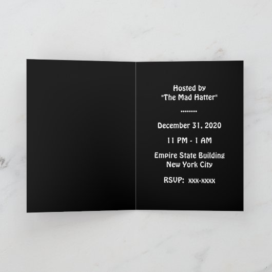 De Uitnodiging van de partij: De "kat van Cheshire (Binnen)