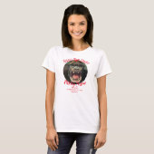 De Uitnodiging van de partij geeft DM of Bericht d T-shirt (Voorkant volledig)