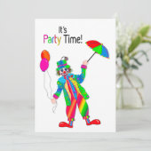 De Uitnodiging van de partij, Gekoeld in Vivid Kle (Staand voorkant)