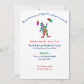 De Uitnodiging van de partij, Gekoeld in Vivid Kle (Achterkant)