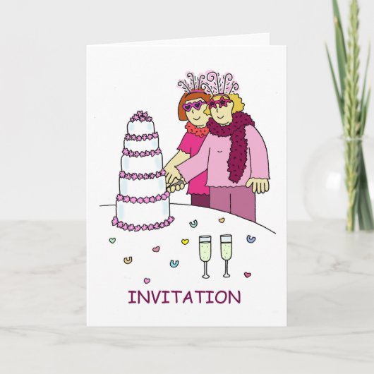 De Uitnodiging van de partij, Lesbiennes in Funky (Voorkant)