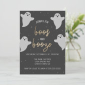 De Uitnodiging van de Partij van Boos en van Booze (Staand voorkant)