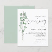 De Uitnodiging van de Partij van de Aflossing van  (Voorkant / Achterkant)