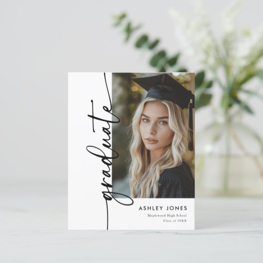 De Uitnodiging van de Partij van de Graduatie van  (Staand voorkant)