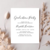 De Uitnodiging van de Partij van de Graduatie van 