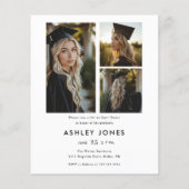 De Uitnodiging van de Partij van de Graduatie van  Flyer (Achterkant)