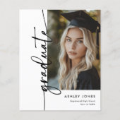 De Uitnodiging van de Partij van de Graduatie van  Flyer (Voorkant)