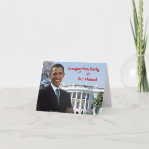 De Uitnodiging van de Partij van de Inauguratie