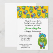 De Uitnodiging van de Partij van de Pensionering (Voorkant / Achterkant)