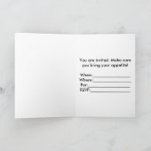 De Uitnodiging van de Partij van de pizza (Binnen)