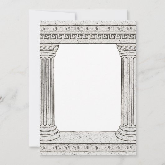 De uitnodiging van de Partij van de Toga de Dag va (Achterkant)