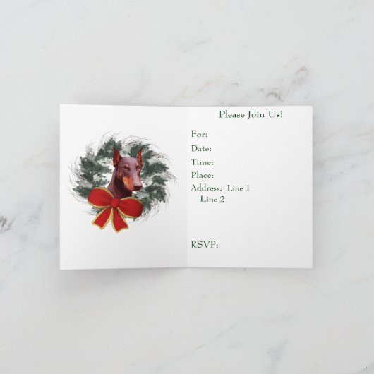 De Uitnodiging van de Partij van de Vakantie van (Binnen)