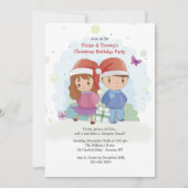 De Uitnodiging van de Partij van de Verjaardag van (Voorkant)