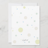 De Uitnodiging van de Partij van de Verjaardag van (Achterkant)