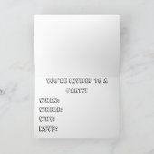 De Uitnodiging van de Partij van de Verjaardag van (Binnen)