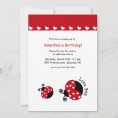 De Uitnodiging van de Partij van de Verjaardag van (Voorkant)