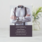 De Uitnodiging van de Partij van de Verjaardag van (Staand voorkant)