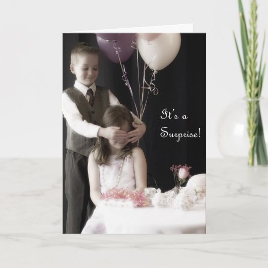 De Uitnodiging van de Partij van de verrassing (Voorkant)