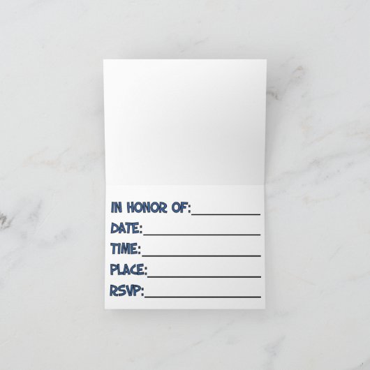 De uitnodiging van de Partij van de vrijgezel (Binnen)