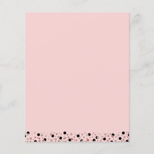 De Uitnodiging van de Partij van het Afstudeerder (Achterkant)