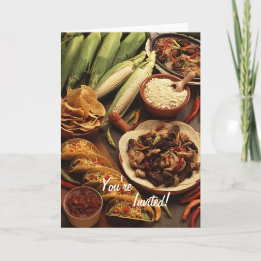 DE UITNODIGING VAN DE PARTIJ VAN HET DINER (Voorkant)