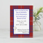 De Uitnodiging van de Partij van het Golf van de (Staand voorkant)