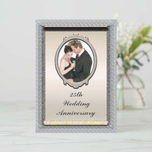 De Uitnodiging van de Partij van het Jubileum van (Staand voorkant)