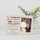 De Uitnodiging van de Partij van het Jubileum van  (Staand voorkant)