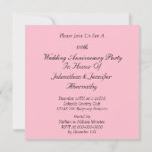 De Uitnodiging van de Partij van het Jubileum van (Achterkant)