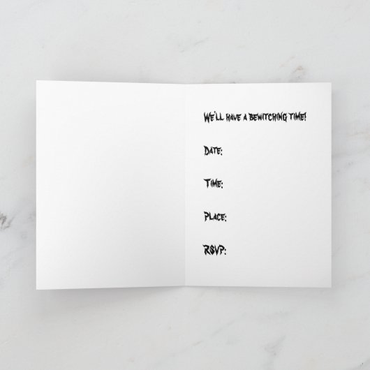 De Uitnodiging van de Partij van het Kostuum van (Binnen)