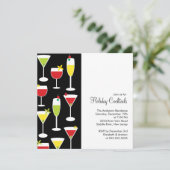 De Uitnodiging van de Partij van Kerstmis van de (Staand voorkant)